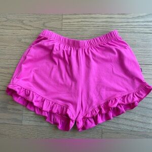 Pixielane girls cotton ruffle shorts- Size 8. Good condition !